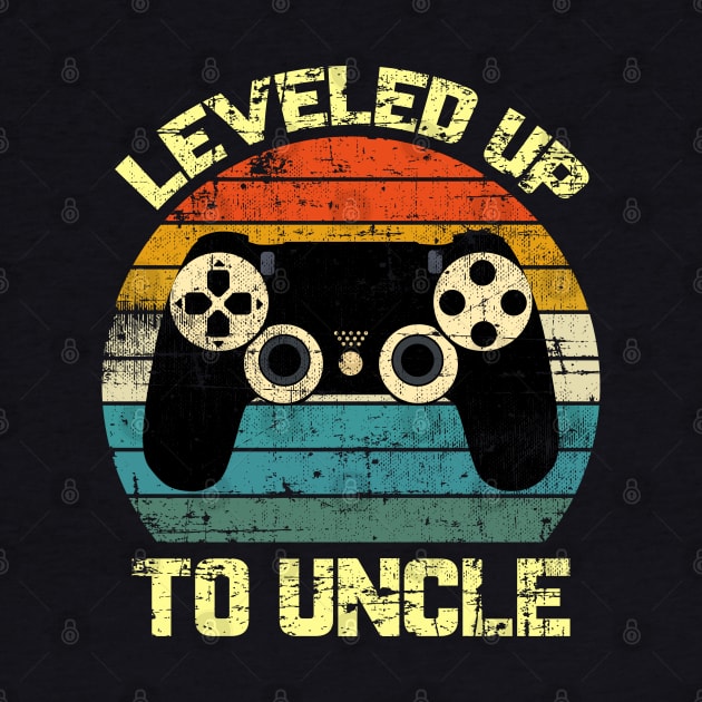 New Uncle Gift/ Leveled Up To Uncle Tees/ Gift for uncle by UranusArts
